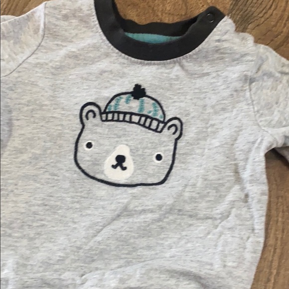 Gymboree Cozy Bear Matching Set 6-12 Months - Picture 2 of 10